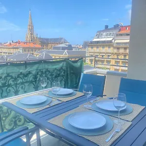  Apartment Mikain Terrace Cathedral View With Free Parking & Air Cond Spain